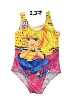 アニメキャラクター ワンピース水着 2,3才.