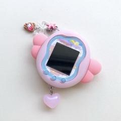 美品【DLエリア2つ】たまごっちユニ エンジェル ケース・チャーム付 美品【DLエリア2つ】 たまごっち uni エンジェル ケース