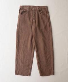 nestrobe confect サルファーダイリネンデニムパンツ