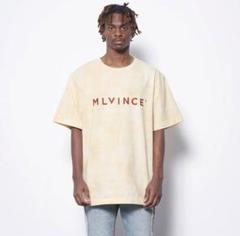 【正規品】 MLVINCE 発泡プリント Tシャツ ベージュ メルビンス トップス