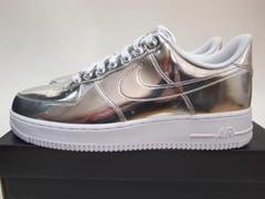 W AIR FORCE 1 SP 25.5cm銀白メタリックシルバー新品