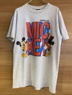 USA製 90s Disney ディズニー Tシャツ ミッキー ミニー 両面