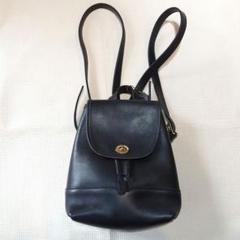 オールドコーチ　レザーリュックサック　coach