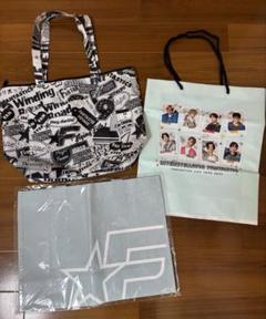 FANTASTICS　　ロゴ入りホワイトバッグ FANTASTICS ロゴ入りホワイトバッグ