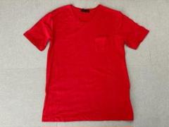 (K05328) ESTNATION コットンシルクポケット付きTシャツ