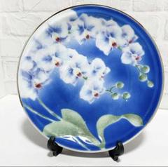 七宝焼き 飾皿 10丸胡蝶蘭 - メルカリ