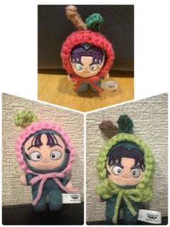 忍たま ほわぬい ほわぬい用の服 りんご 洋梨 桃 まとめ売り