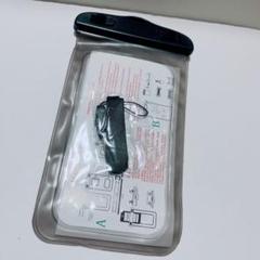 防水 スマホ 黒 ブラック 海 川 プール 水遊び スマホケース