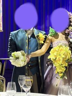 ラプンツェル 魔法の花 ブーケ ブートニア フェアリーテイルウェディング FTW