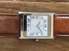 コンコルド　カフス　新品　レア　レトロ　ゴールド/ネイビー  コンコルドウォッチ Citizen Men's Quartz Vintage Calendar Two Tone Bracelet 100