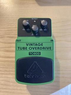 【美品】BEHRINGER TO800 & SF300 オーバードライブ・ファズ Behringer TO800 Vintage Tube Overdrive Pedal | Sweetwater