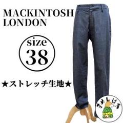 ★極美品★MACKINTOSH LONDON【38】テーパードパンツ ストレッチ