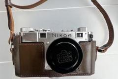 人気カラーの レンジファインダーカメラ S型 Nikon レザーケース付き メルカリ - フィルムカメラ