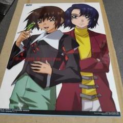 機動戦士ガンダムSEEDクリアポスター キラ・ヤマト＆アスラン