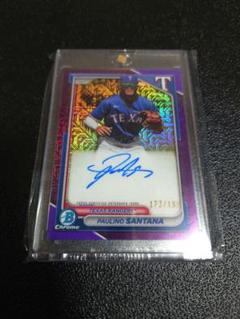 1st PAULINO SANTANA auto bowman chrome
