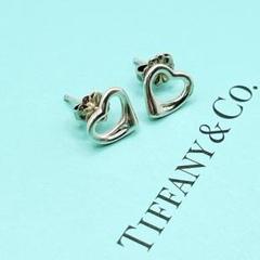 2631-1 美品✨Tiffany オープンハート　ピアス 2631-1 美品✨Tiffany オープンハート ピアス - メルカリ