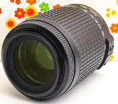 美品 ニコン Nikon AF-S 55-200m☆望遠レンズ☆付属品多数！のサムネイル