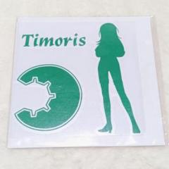 ⭐新品⭐timoris カッティングステッカー アニメ グリーン 12×12cm