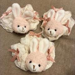 うさぎデザイン シュシュ