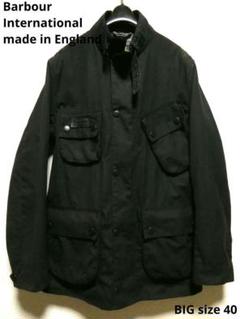 Barbour International Jacket Black C34 With Guarantee Papers