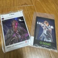 GENIC 西澤呈　ラッフルくじ　セット　① GENIC LIVE TOUR 2024 -if- ライブフォトラッフルくじ | RAFFLE