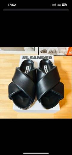jil sander クロスストラップサンダル 41 - メルカリ