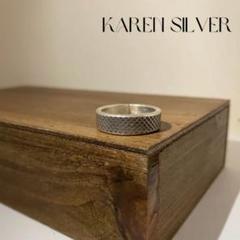 カレン　シルバー　民族　ハンドメイド　リング　指輪　16号 17号　925