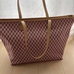 トートバック　ピンク キャンバス ショルダーバッグ　ペレボルサ