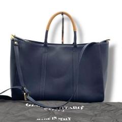 極美品！　GIANNI NOTARO 2way ビジネスバッグ　レザー