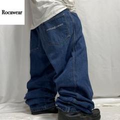 USA 古着 rocawear ブラックデニムパンツ ワイド バギー グランジ 2025年最新】ROCAwear デニムの人気アイテム - メルカリ