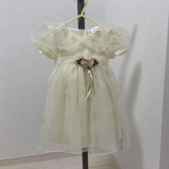 イエロー ベビードレス 2Tサイズ