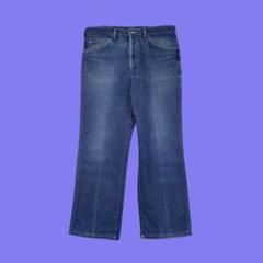 リー30’s復刻1101ボタンフライ右綾デニムセルビッジハラコパッチシンチバック リー30's復刻1101ボタンフライ右綾デニムセルビッジハラコパッチ