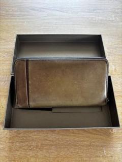 ベルルッティ　正規店購入品　【美品】ブラウンレザー長財布
