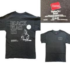 00s ビンテージ BLACK FLAG Tシャツ S 黒 xpv