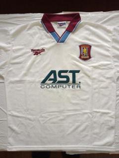 Reebok - 【新品未使用】95-97 アストンヴィラASTON VILLA FC Lサイズ ASTON VILLA ENGLAND 1995/1997 FOOTBALL SHIRT JERSEY HOME