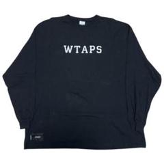 ダブルタップス WTAPS COLLEGE LS COTTON GLAY ロンt