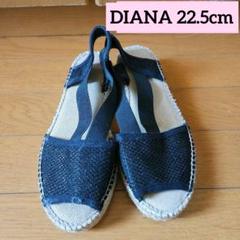DIANA ダイアナ サンダル ブラック 22.5cm
