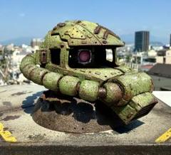 EXCEED MODEL ザクヘッド　量産機カラー　① 現地改修　塗装完成品 EXCEED MODEL ザクヘッド 量産機カラー ① 現地改修 塗装完成品