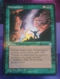MTG Thermokarst 英語　4枚　パウパー MTG Thermokarst 英語4枚パウパー
