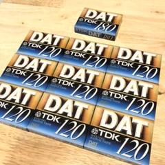 TDK DAT 120×9個 + 180×1個 まとめ売り