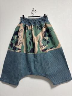 monoons様、ご予約品　はき心地最高、手ぬぐいサルエルパンツ 2点購入で300円OFF】サルエルパンツ メンズ ロング ワイドパンツ