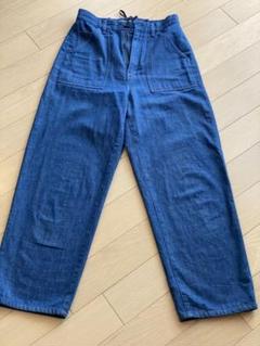 タグ付き/未使用 完売品　IENA LA BOUCLE デニムレースアップパンツ IENA LA BOUCLE（イエナラブークル）の「IENA LA BOUCLE デニム