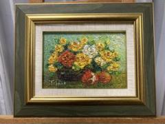 洋画家 古家新　ばら　油絵　油彩画　バラ　薔薇 古家新 バラ | 絵画など美術品の販売と買取 | 東京・銀座 おいだ美術