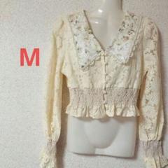 カットソーレディースMサイズアイボリーのサムネイル
