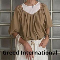 key GREED INTERNATIONAL トップス ブラウス GREED INTERNATIONAL ブラウス