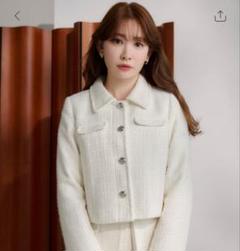 【Her lip to】 ツイード セットアップ Twinkle Tweed Knit Set（セットアップ）｜Her lip to（ハー
