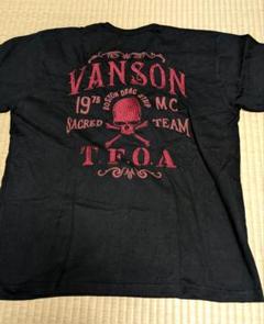 VANSON T.F.O.A CROWS 刺繍Tシャツ