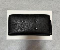 ⭐️ 極美品 メゾン マルジェラ ラウンドファスナー 長財布 ブラック 鑑定済 Maison Margiela メゾンマルジェラ MAISON MARGIELA ラウンド