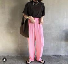 ６　ロク　GEORGETTE TUCK PANTS 2 矢野未希子着用 2025年最新】georgette tuck pants rokuの人気アイテム - メルカリ
