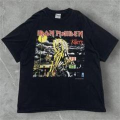 90s アイアンメイデン ビンテージTシャツ XL 黒 キラーズ バンT6786